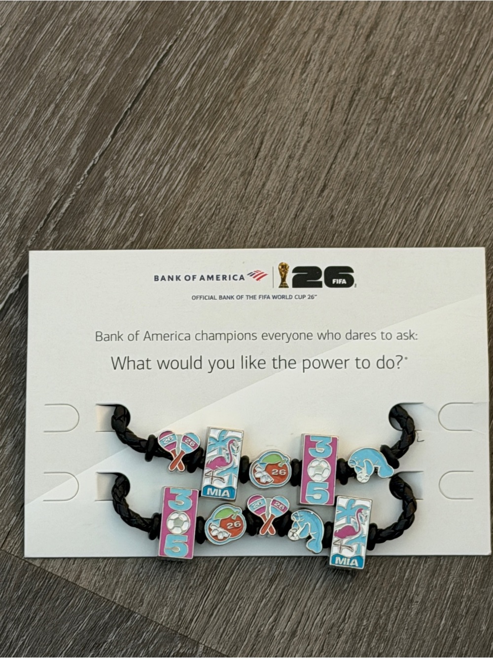 FIFA World Cup MIAMI EXCLUSIVE bracelet